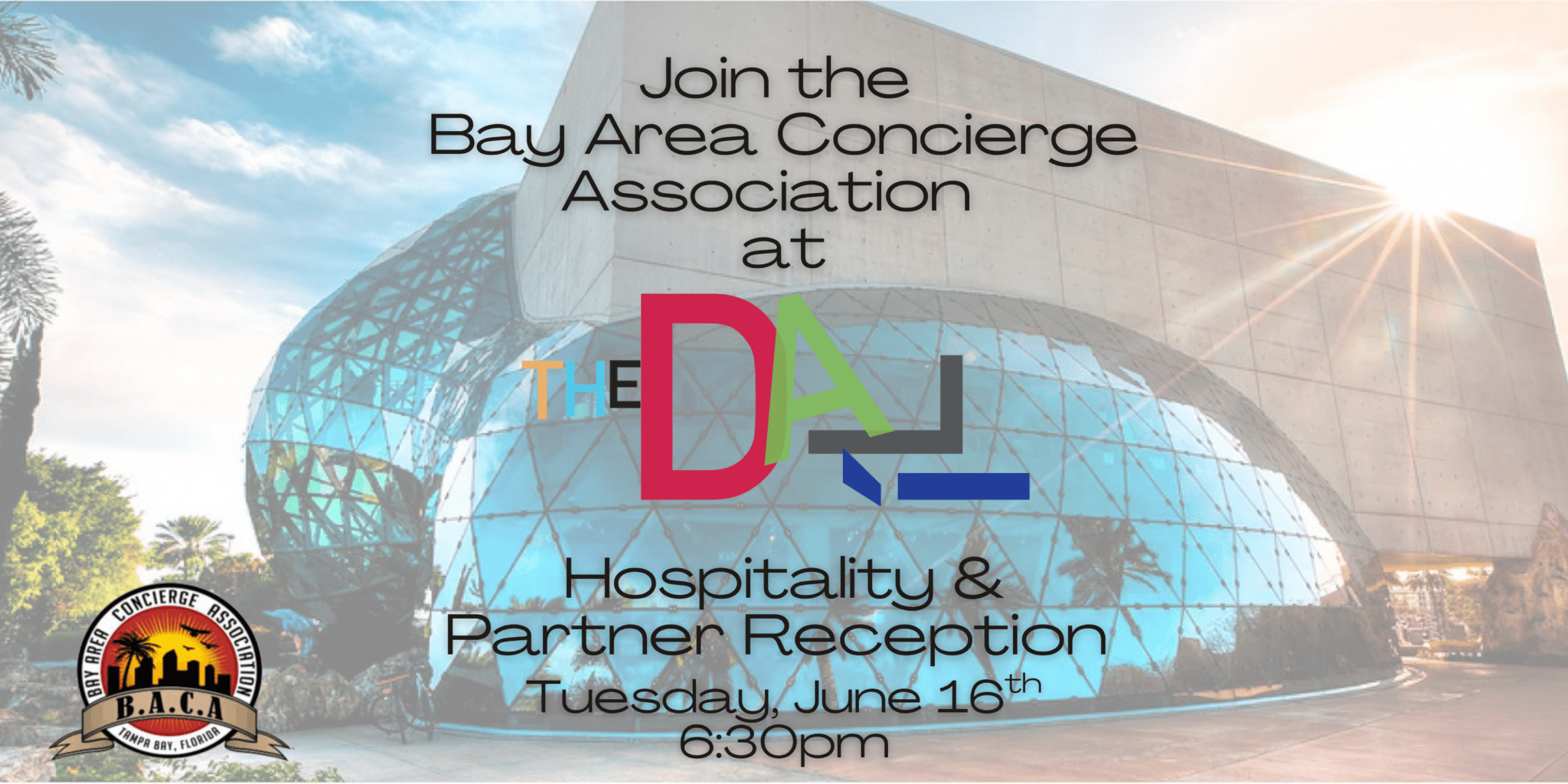 Event Schedule - Bay Area Concierge Association
